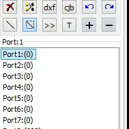 How to Create LED Layout Using LEDEdit-k Software 2 Port selection