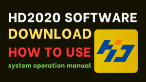 HD2020 LED Software Download and Install