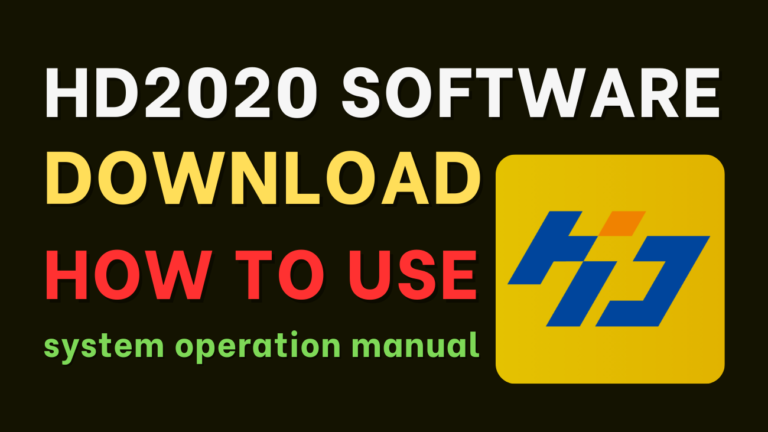 HD2020 LED Software Download and Install 1 HD2020 LED Software Download and Install