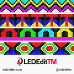 Pixel LED Thoranam Effects 10X60 Pack1 For LEDEdit Software