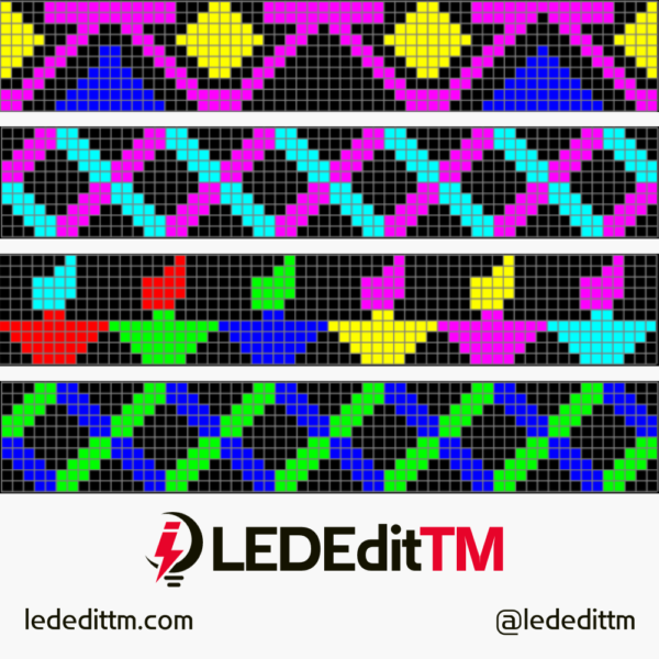 Pixel LED Thoranam Effects 10X60 Pack1 For LEDEdit Software