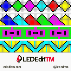 Pixel LED Thoranam Effects 10X60 Pack2 For LEDEdit Software