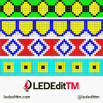 Pixel LED Thoranam Effects 10X60 Pack2 For LEDEdit Software