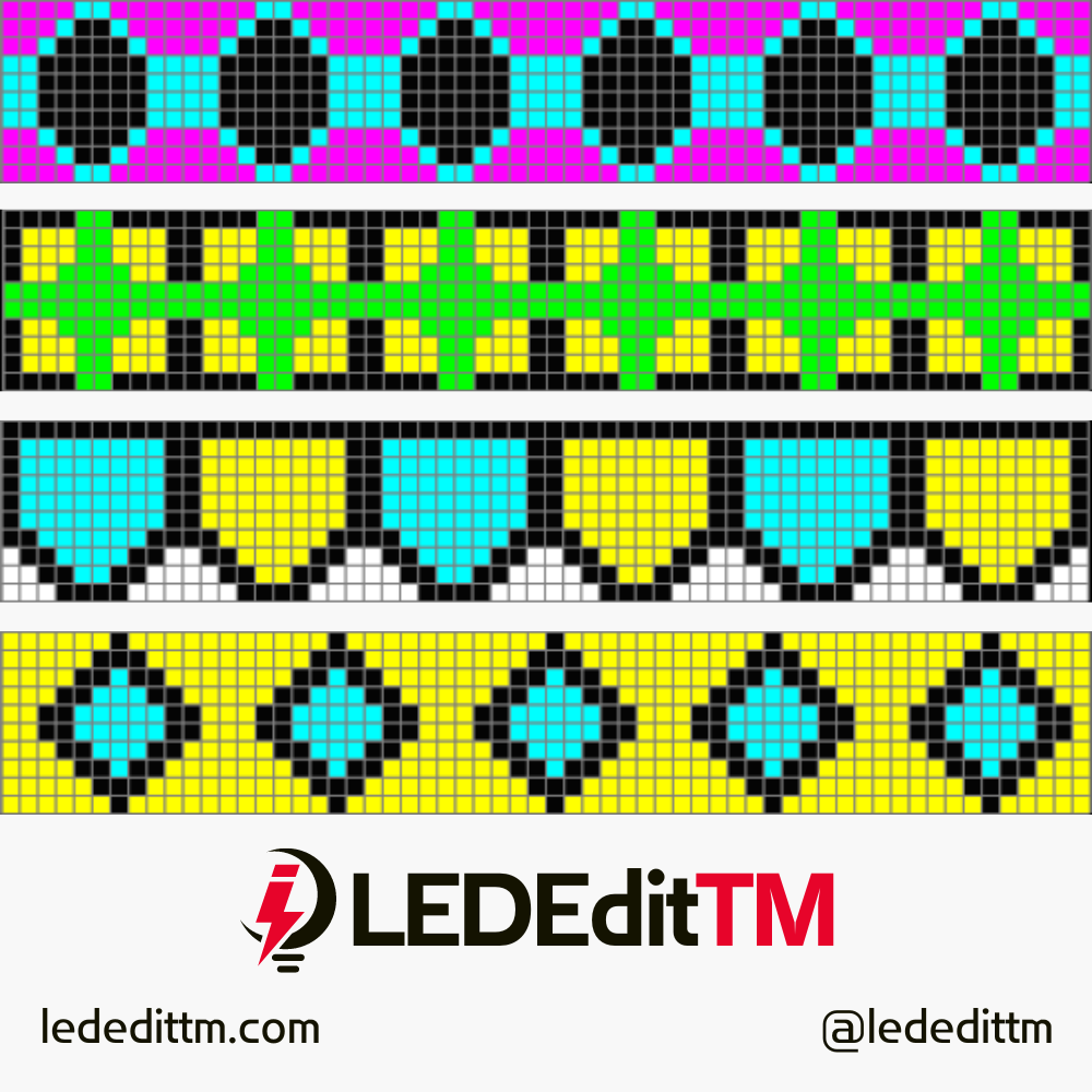 Pixel LED Thoranam Effects 10X60 Pack2 For LEDEdit Software