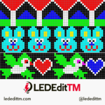 Pixel LED Thoranam Effects 15X60 Pack1 For LEDEdit Software