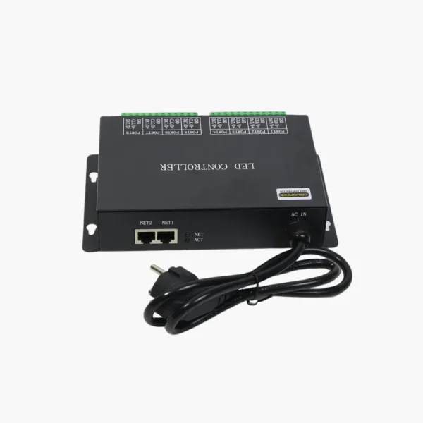 H801RC LED Pixel Controller 8192 Pixels 8 Ports Work with Computer Network