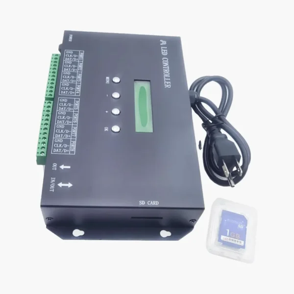 H807SA Artnet to SPI LED Controller 8 Ports 8192 Pixels