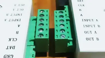 How to Connect Two T1000s LED Controllers 3 t1000s LED controller networking port