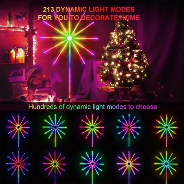 LED Firework Lights 213 Dynamic Modes