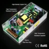 Adjustable Power Supply with LED Display 110V AC to 24V DC Converter, 480W, 20A