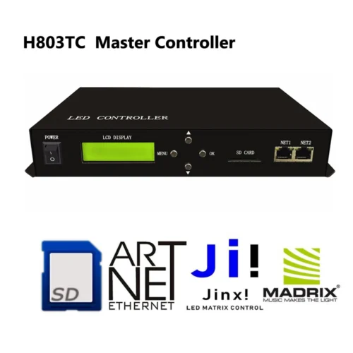 H803TC Master M5 Artnet Jinx! Online/Offline LED Pixel Controller Drive 170000 Pixels Work With H802RA