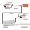 SPI TTL Signal Amplifier for WS2812B, WS2811, SK6812, and SK9822 Addressable LED Strip 180m Repeater Dream Color LED Light IP67 DC5-24V