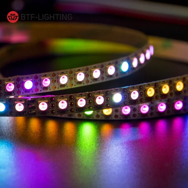WS2812B RGB LED Strip Light: 60 LEDs, 144 LEDs 4mm 5mm 7.2mm Width PCB WS2812 Led Lights 3535 5050 Individually Addressable DC5V