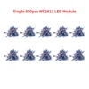 500-1000pcs 12mm WS2811 IC DC5V Full Color Pixel LED Module Light IP68 Waterproof RGB Color Digital LED Pixel Light or Kits
