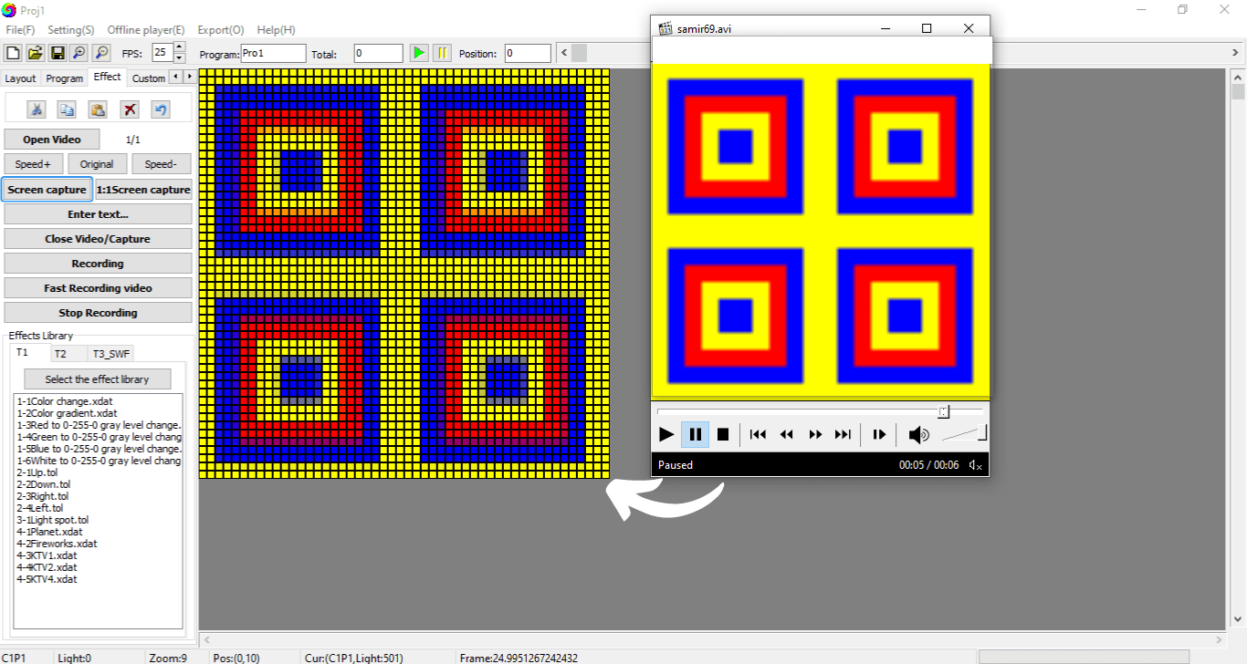How to use LEDEdit-K Software with Online Controller