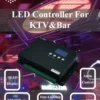 8 Ports DMX Controller supports SPI LED light AC100V-240V for Indoor Stage Display, KTV, Bar Lighting, supports Sound Activation