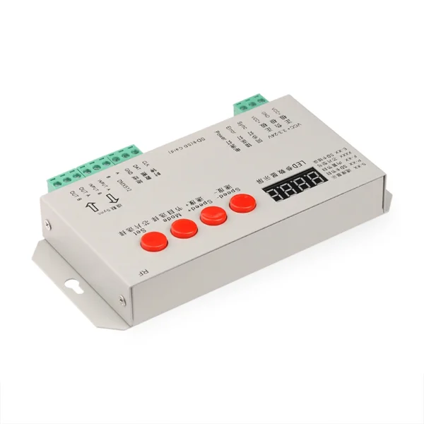 K-1000S Pixel LED Controller, SPI DMX512 support, WS2811 1903 2812 2813 2815 16703 6812 1914