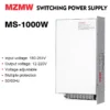 MZMW Switching Power Supply MS-1000W 180V-264V AC/DC 12V 15V 24V 36V 48V 60V 72V 80V 110V 150V 220V Voltage Adjustable SMPS