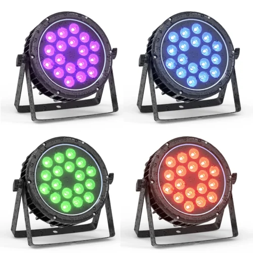 Somspot 4PCS/SET RGBW LED Par Light Stage Effect Lighting Projector DMX512 for DJ Disco Party Studio Theater Auditorium Concert.