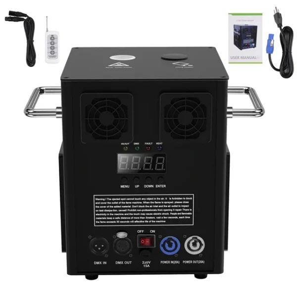 Somspot 700W Cold Spark Machine DMX Cold Firework Machine Remote Control Stage Equipment for Wedding Opening/Ending Ceremony