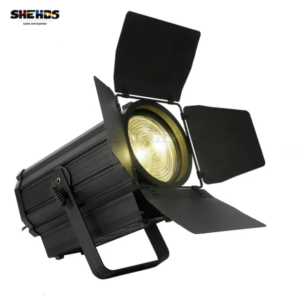 SHEHDS 2PCS Adjustable Focus 250W RGBW/WCW Par Light Fresnel Lens for Party Wedding Studio Performance