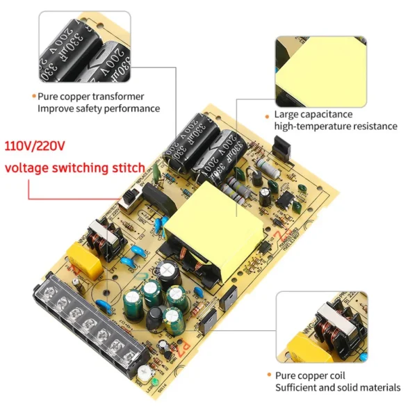 MZMW LRS150 Switching Power Supply 150W Single Output AC/DC 5V 12V 15V 24V 36V 48V LRS-150-5 LRS-150-12 LRS-150-24