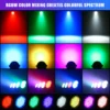 Somspot RGBW 4-in-1 LED Par Lights DMX512 Stage Effect Lighting Projector For DJ Disco Club Wedding Party Church, 4PCS/SET