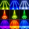 Somspot 100W RGB Moving Head Light Gobo Beam Stage Effect Light Projector DMX512 For DJ Disco Bar Nightclub Wedding Party