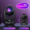 Somspot 7R 230W Moving Head Light Beam DMX512 Professional Stage Lighting Rainbow Effect for DJ Disco Music Party Dance Club