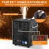 Somspot 700W Cold Spark Machine DMX Cold Firework Machine Remote Control Stage Equipment for Wedding Opening/Ending Ceremony