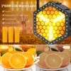 Somspot 200W RGB Retro Flash Light Golden LED Hexagonal Retro Lamp Stage Effect Lighting for Disco Concert Wedding Birthday