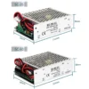 MZMW UPS Charge Function Switching Power Supply SC-35W 60W 120W 180W 12V 24V Monitor 110/220V AC/DC Battery Charger SC-120-12V