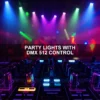 Somspot 4PCS RGBW 36W LED PAR LIGHTS DMX512 Stage Light Effect Projector for DJ Disco KTV Party Wedding Holiday Bar Club.