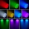 Somspot 2PCS LED Par Light RGBW Stage Effect Lighting for DJ Disco Party Holiday Christmas Bar Club Wedding Birthday