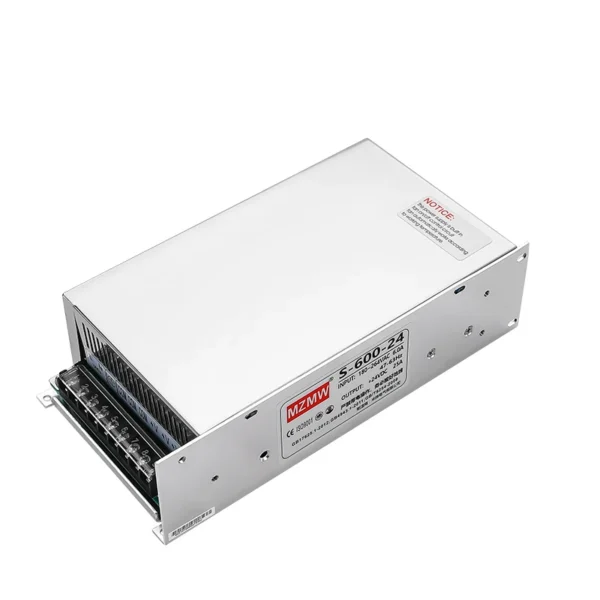 MZMW 500W 600W Switching Power Supply 12V 24V 36V 48V 60V 72V 80V 110V AC 220V to DC Industrial SMPS LED driver S-500 S-600