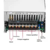 MZMW Switching Power Supply MS-1000W 180V-264V AC/DC 12V 15V 24V 36V 48V 60V 72V 80V 110V 150V 220V Voltage Adjustable SMPS