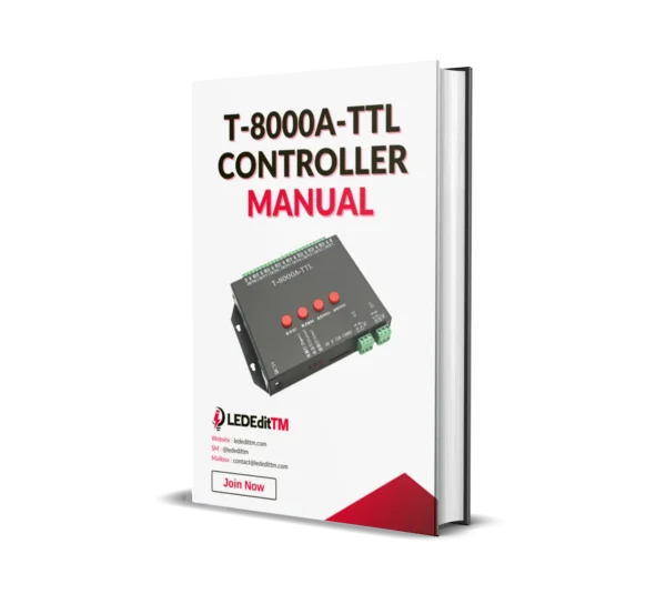 T-8000A-TTL LED Pixel Controller Manual