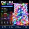 1000-3000PCS Smart WS2811 LED Strip Light RGB Addressable DC12V 1520253050100mm Spacing Full Color IP67 for Christmas Decor