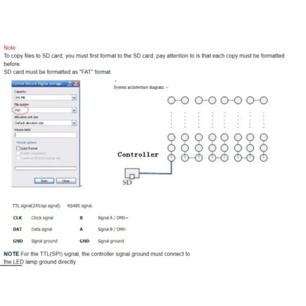 T1000S LED Controller Max 2048 Pixels for WS2815 LPD6803 SK6812IC WS2812B WS2811 LED Strip Light