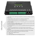 H807SA H807SB Wifi 8/4 Ports DMX/Artnet to SPI LED Pixel Controller With SD Card For WS2811 WS2812 WS2812b WS2815 Led Strip Light