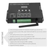 H807SA H807SB Wifi 8/4 Ports DMX/Artnet to SPI LED Pixel Controller With SD Card For WS2811 WS2812 WS2812b WS2815 Led Strip Light