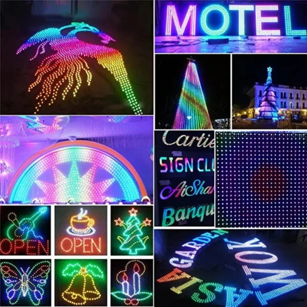 500/1000pc WS2811 Bullet Full Color Led Pixel Modules 18awg Black Wire IP68 12MM DC12V 13.5mm Conneccer for Festival Decor Light