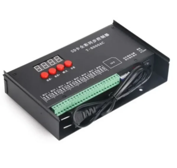 T8000 AC LED Controller 8192 Pixels for LED Strip Light