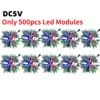 500pc WS2811 Full Color LED IP68 12MM DC5V Or T1000s 5V 70A Kits