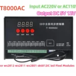 T8000 AC LED Controller 8192 Pixels for LED Strip Light