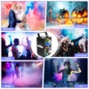 U'King 700W Smoke Machine Wireless Remote Control Effect Fogger 3in1 LED RGB Stage Light Fog Machine DJ Halloween Christmas
