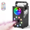 U'King 700W Smoke Machine Wireless Remote Control Effect Fogger 3in1 LED RGB Stage Light Fog Machine DJ Halloween Christmas