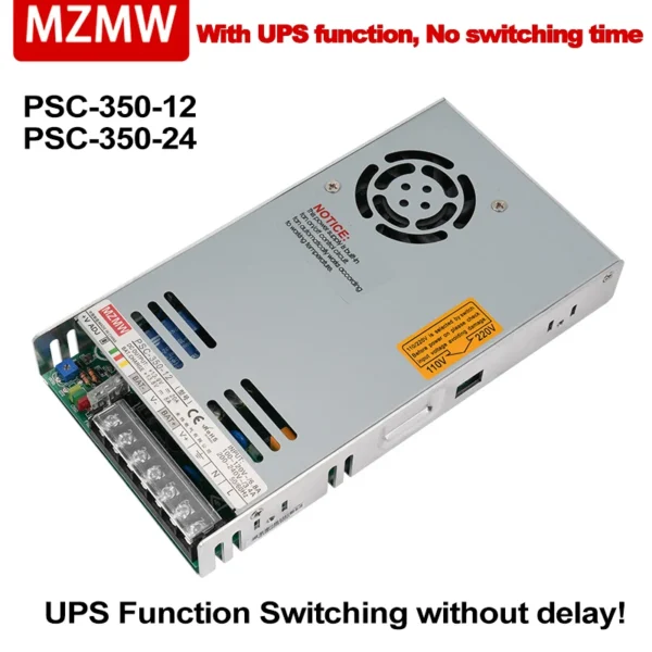 kf-S10176f511a78437098ba9c816ea336b8c MZMW 350W UPS Charger Switching Power Supply 12V 24V AC DC 13.8V 20A 27.6V 10A Uninterruptible Power SMPS PSC-350-12 PSC-350-24