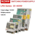 LRS Ultra Thin Switching Power Supply 35W 50W 75W 100W 120W 150W 200W 350W 400W AC/DC 12V 24V Transformer for Led Strip CCTV
