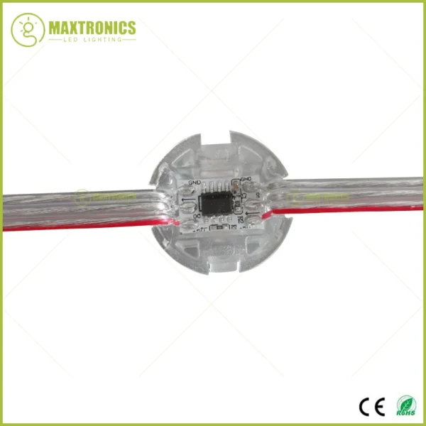 500pcs DC5V WS2811 String 20mm Full Color WS2811 IC Outdoor IP68 Waterproof LED Pixel Module Used for Advertising Sign Decoration